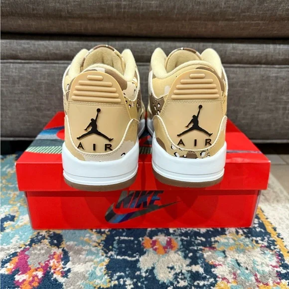 Size 9W/7.5M - WNBA x Women’s Air Jordan 3 Retro “Desert Camo” - Picture 5 of 5